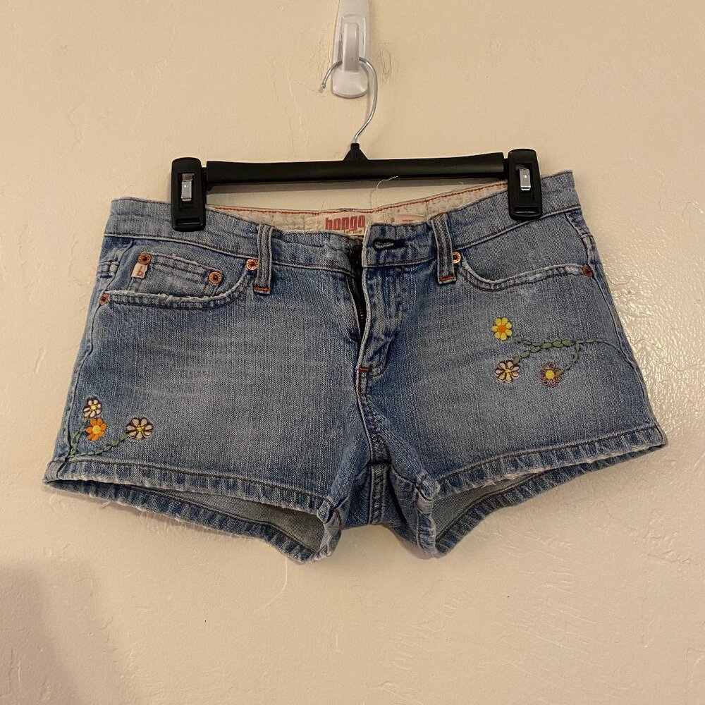 Vintage BONGO Denim Shorts Size 3